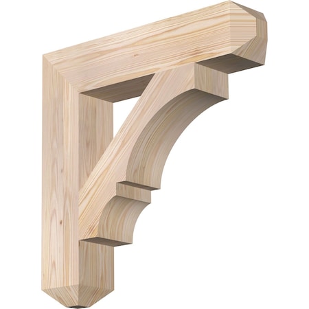 Balboa Craftsman Smooth Bracket, Douglas Fir, 5 1/2W X 28D X 28H